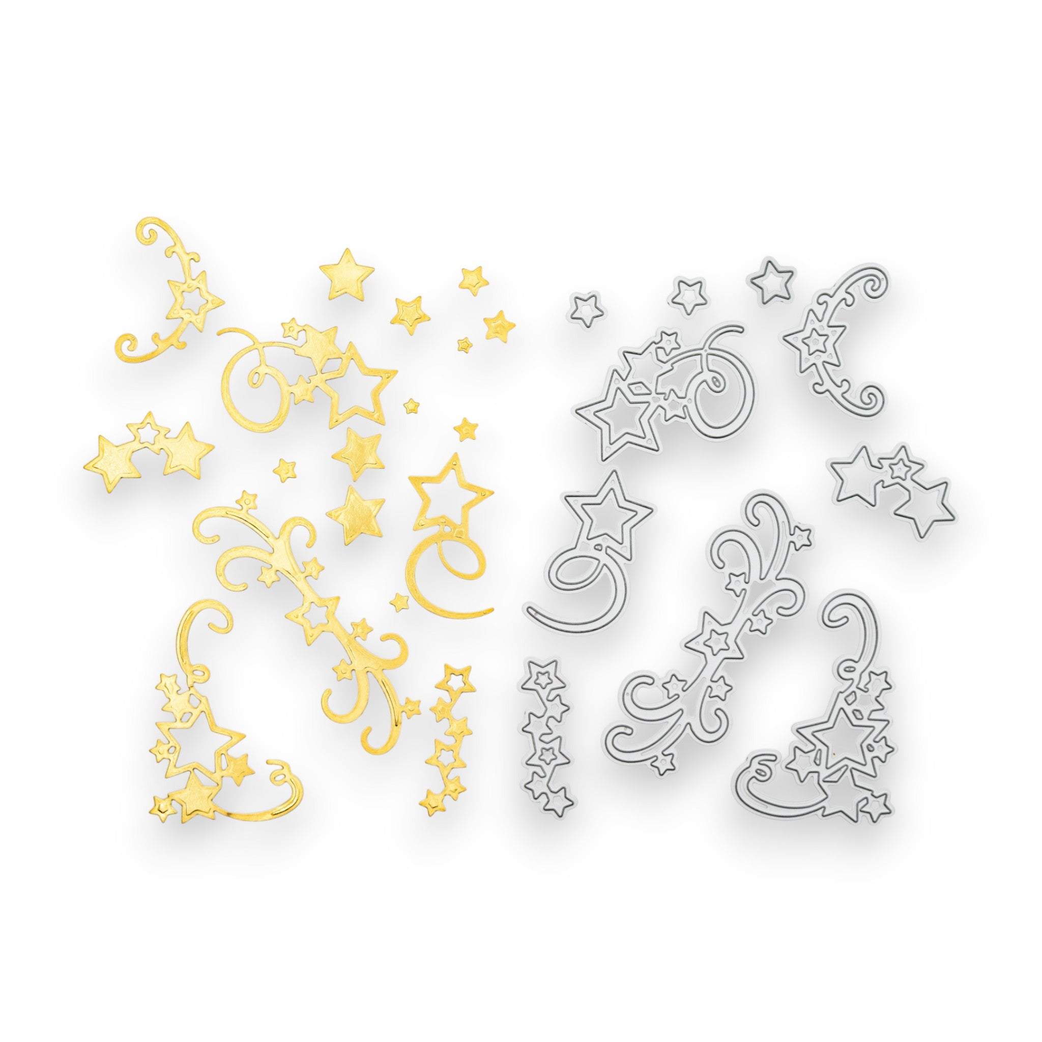 Stars & Swirls - Steel Cutting Dies